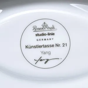 Коллекционная Авторская Чайная Пара модель nr. 21, Фарфор Rosenthal, Германия.