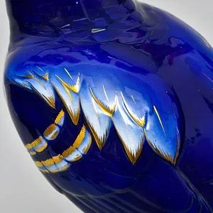 Антикварная Фарфоровая Статуэтка «Птица - Королевский Фазан», VOLKSTED Германия, 30-е гг. ХХ века.