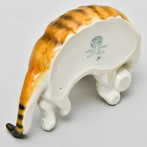 Фарфоровая статуэтка «КОШКА С КЛУБКОМ», Hutschenreuther Германия - 1955 год.