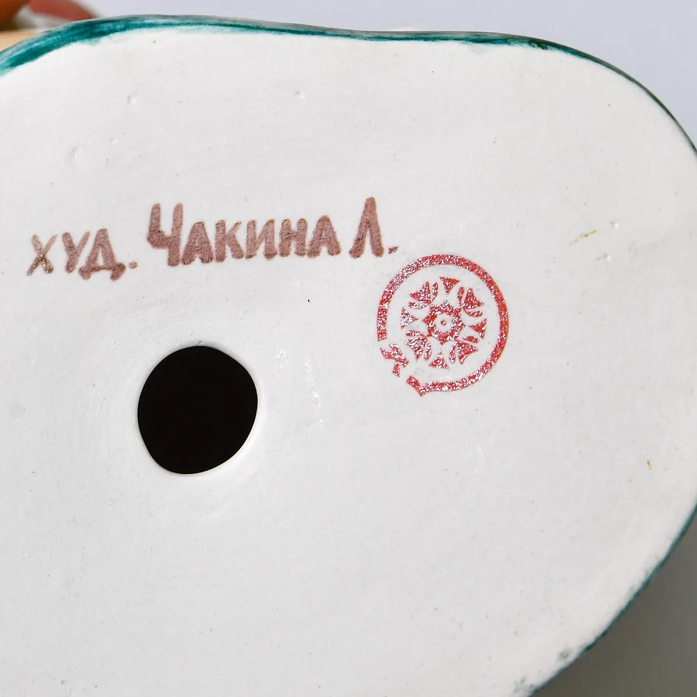 Авторская Коллекционная Фарфоровая Статуэтка «Винни - Пух и Пятачок», Россия.