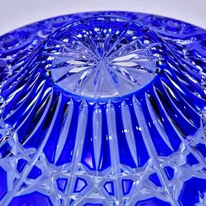 Хрустальная Ваза - Конфетница - Блюдо JOSKA BODENMAIS Германия D-25 см., конец 60-х гг.