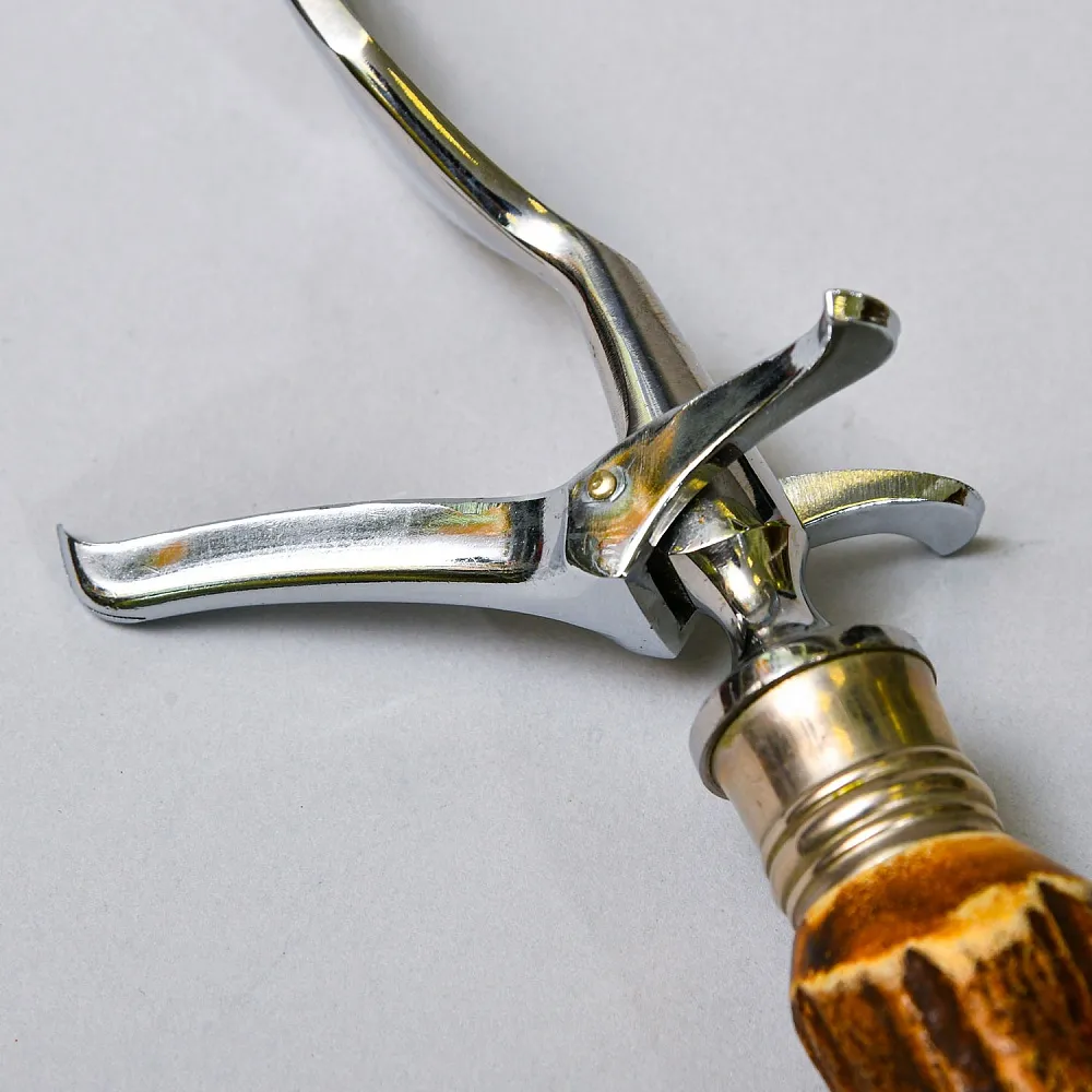 Набор для Барбекю «Охота» из 2-х предметов, Германия, ANTON WINGER Solingen, 60 -е годы ХХ века.