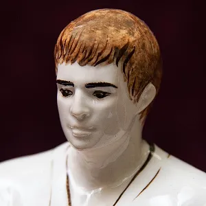 «Борец Дзюдо» - Авторская Коллекционная Фарфоровая Статуэтка, Россия.