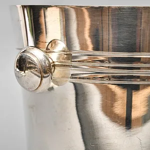 Винтажное Классическое Ведёрко для охлаждения шампанского или вина, Silverplate, Roux-Marquiand Франция.