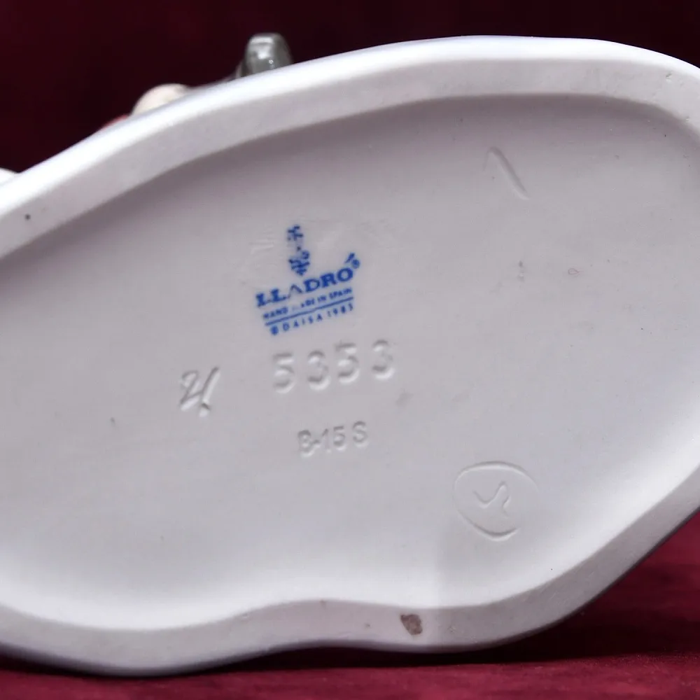 Коллекционная Фарфоровая статуэтка «Эскимосские наездники», Lladro Испания, 1986 - 2019 годы.