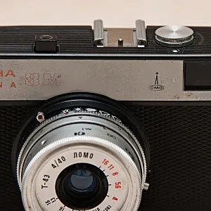 Плёночный фотоаппарат «Смена - 8М», СССР - 70-80-е годы ХХ века.