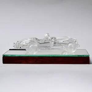 Коллекционная Хрустальная Модель «Автомобиль - Jaguar XK» Spiegelau Crystal Германия. 