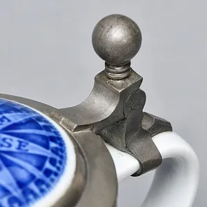 Коллекционная Пивная Кружка «Спуск Корабля на воду», фарфор, Berlin Design Германия -1980 год.