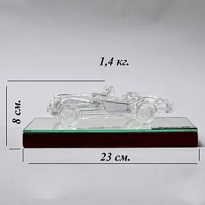 Коллекционная Хрустальная Модель «Автомобиль - Jaguar XK» Spiegelau Crystal Германия. 