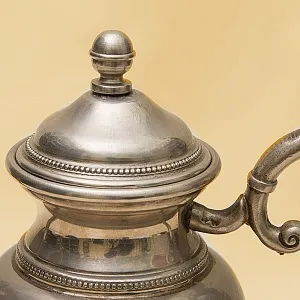 Классический Металлический Кофейник - Чайник на 0,5 литра. SHEFFIELD Англия, 50-е годы ХХ века.