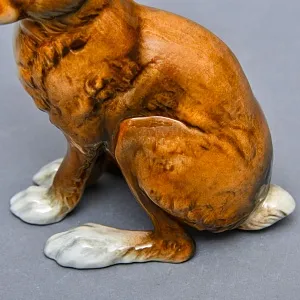 Коллекционная Фарфоровая статуэтка «ЗАЯЦ - РУСАК», Goebel Германия, конец ХХ века.