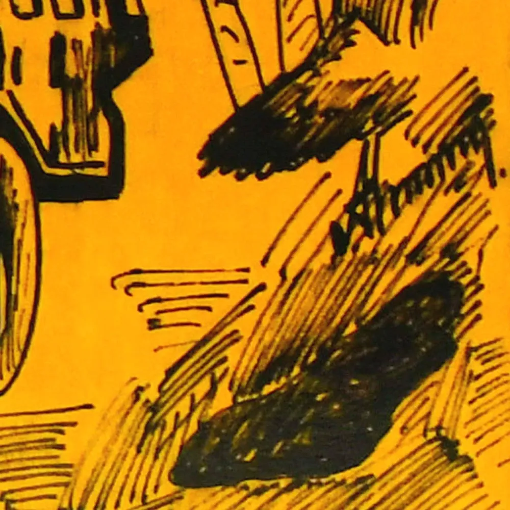 Агитационное Настенное Панно - Картина «Ракетчики! На страже Родины!» СССР - 1978 год.