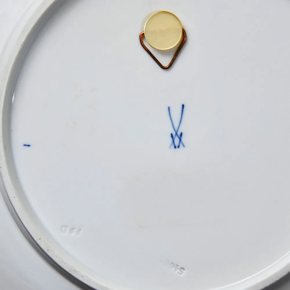 Коллекционная Фарфоровая тарелка «РОЖДЕСТВО», MEISSEN Германия - 1983 год.