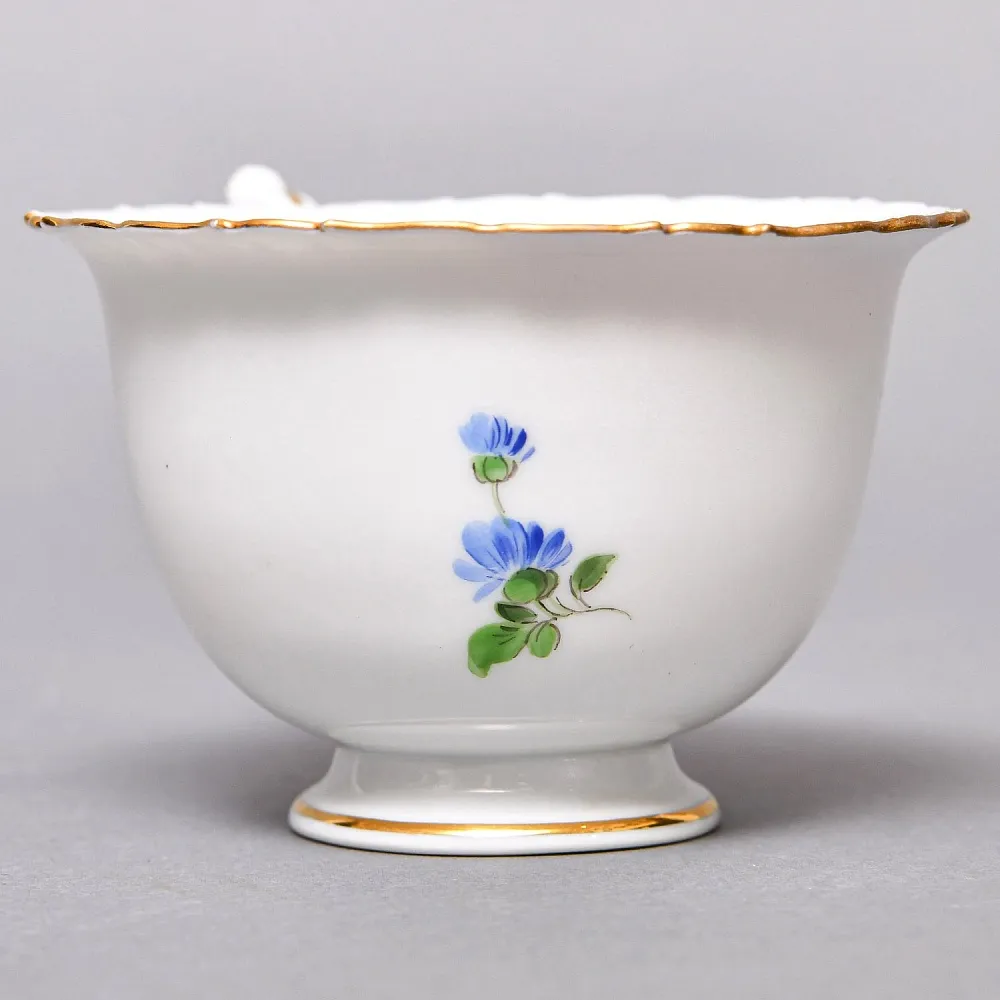 Чайный набор «Мейсенский букет» на 6 персон, Фарфор MEISSEN Германия, 1924 - 1934 годы. 