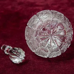 Винтажный Хрустальный Графинчик - Соусник BEYER Германия 60-е годы ХХ века.