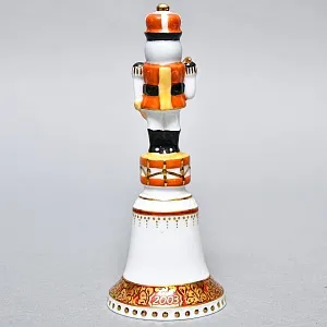 Коллекционный Фарфоровый Колокольчик «Щелкунчик», Hutschenreuter Германия - 2003 год.