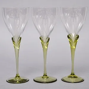 Бокалы для вина «Papyrus», Хрусталь Rosenthal Studio Line, Германия -1960 -1969 годы.