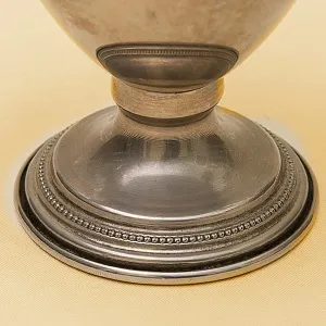 Классический Металлический Кофейник - Чайник на 0,5 литра. SHEFFIELD Англия, 50-е годы ХХ века.