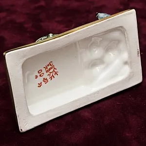 Миниатюрная Фаянсовая Композиции - Статуэтка «Царь-Пушка» СССР ЗиК Конаково -70 гг.