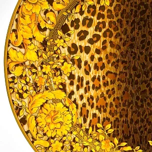 «Wild Floralia» - Коллекционная Фарфоровая Тарелка - Блюдо, VERSACE, Rosenthal Германия - 2002 год.