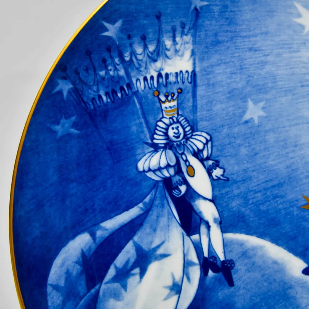 Коллекционная Фарфоровая Тарелка - Блюдо «Сказка. Маленький Принц», MEISSEN Германия - 1989 год.