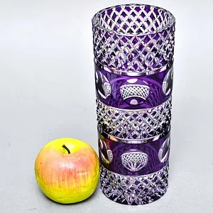 Дизайнерская Ваза Цветного Хрусталя WMF Crystal Cabinet Германия -70 годы ХХ века..