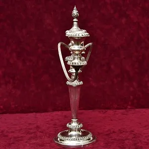 Большой Канделябр - Подсвечник на Три Свечи. Silverplate SHEFFIELD, Англия начало ХХ века.