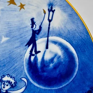 Коллекционная Фарфоровая Тарелка - Блюдо «Сказка. Маленький Принц», MEISSEN Германия - 1989 год.