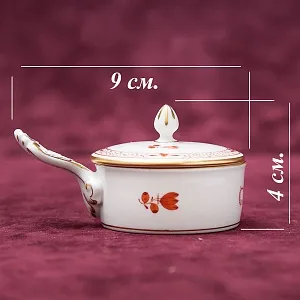 Чайный Сервиз «Индийский цветок» на 6-ть персон Фарфор MEISSEN / МЕЙСЕН Германия.