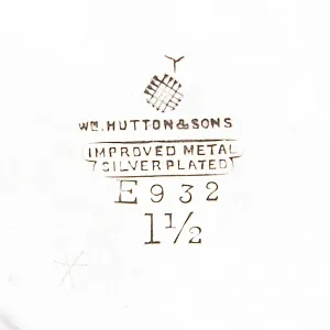 Набор для подачи Чая, АРТ ДЕКО, Silverplate William Hutton&Sons Англия, начало ХХ века.