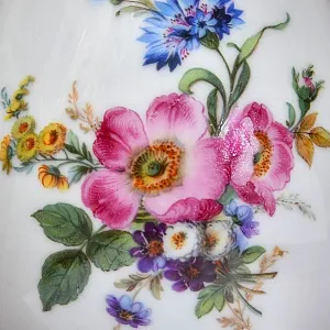 Классическая Фарфоровая Вазочка «Летний букет», Rosenthal Германия - 1946 год.