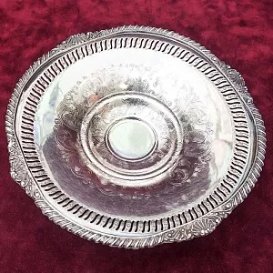 Металлическое Блюдо - Сухарница - Конфетница - Фруктовница, Silverplate, SHEFFIELD Англия, 70 гг.