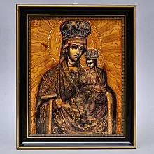 Редкость! Фарфоровая Икона - Картина - Пласт «Божья Матерь Споручница грешных», Villeroy&Boch Германия.