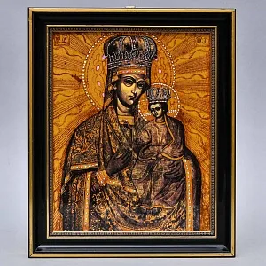 Редкость! Фарфоровая Икона - Картина - Пласт «Божья Матерь Споручница грешных», Villeroy&Boch Германия.