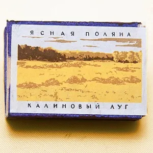 Памятный Сувенирый Набор - Хозяйственные Спички «Лев Толстой - Ясная Поляна», СССР -1967 год.