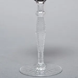 Бокалы для Вина из Цветного Хрусталя JOSEPHINENHUTTE Германия, 60 -е гг.