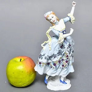Коллекционная Фарфоровая статуэтка «Танцующая девушка», ROSENTHAL Германия, 1974 - 1982 годы. 