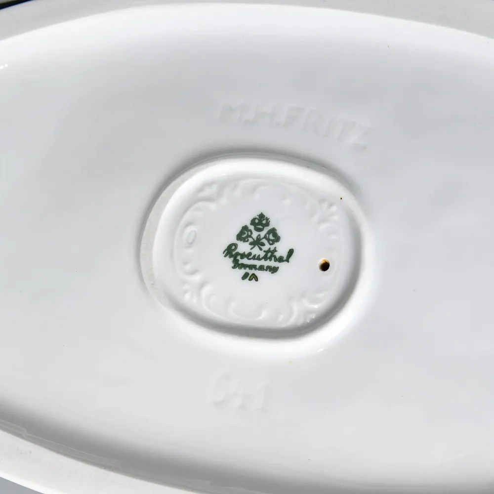 Коллекционная Фарфоровая статуэтка «Бегущие газели», ROSENTHAL Германия - 1936 год. 