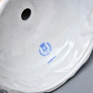 Большая Фарфоровая Ваза «ДЕТИ И УРОЖАЙ», Von Schierholz Германия - 1967 год.