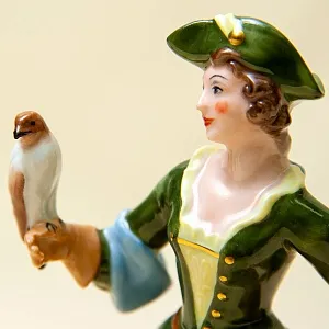 Редкость! Парные Фарфоровые статуэтки «Охотник и Охотница», ROSENTHAL Германия.