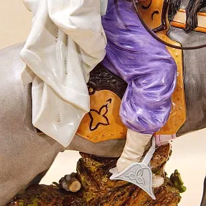 Редкая!!! Большая Фарфоровая Cтатуэтка «АРАБСКИЙ ВОИН» Shheibe - Alsbach Германия -1962год.