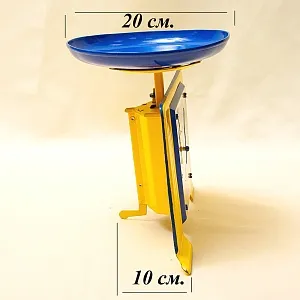 Винтажные Бытовые Кухонные Механические весы на 10 кг., EFFEM Швеция - 1980 год.