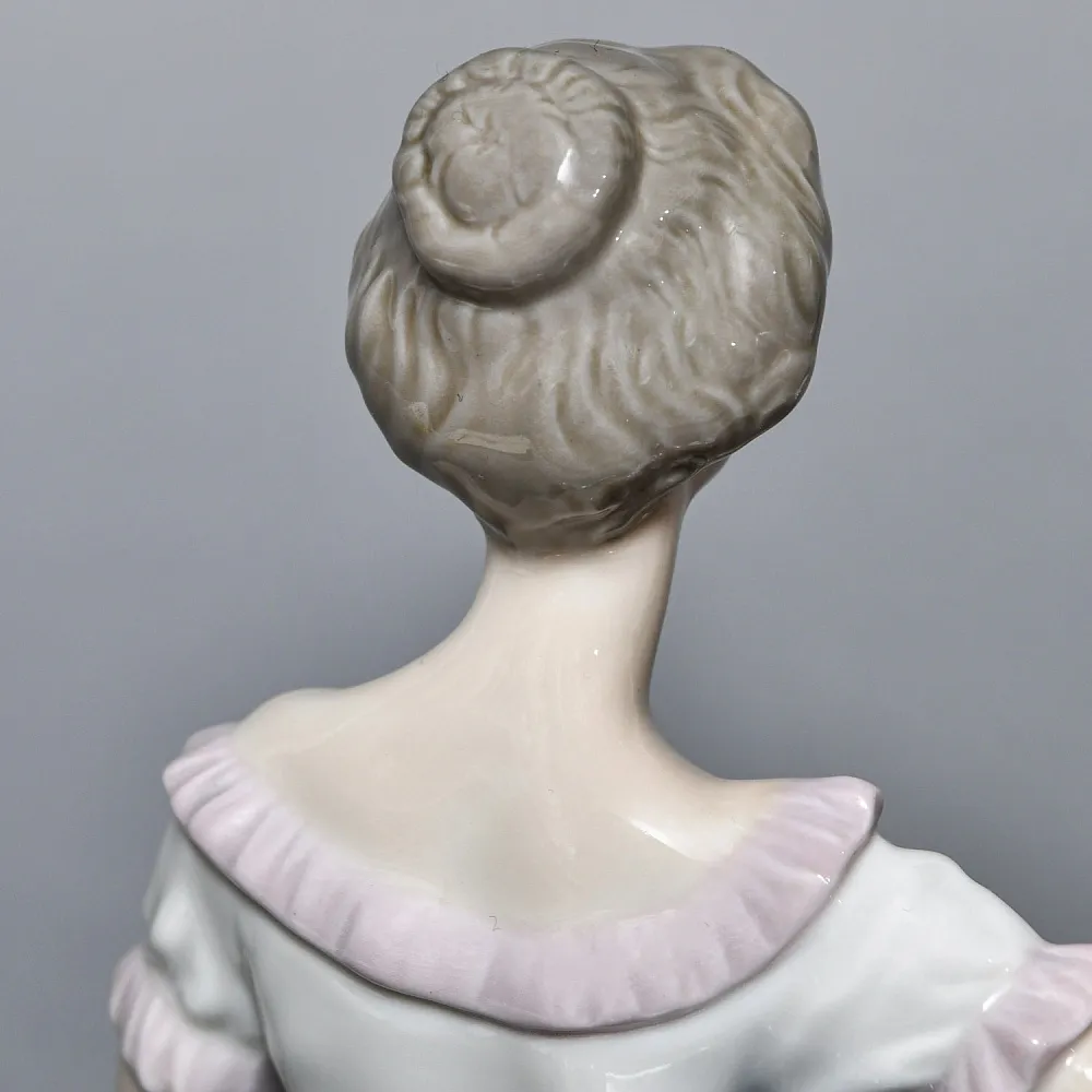 Большая Фарфоровая статуэтка «Давай поженимся или Предложение», Lladro Испания, 1987 - 1994 годы. 