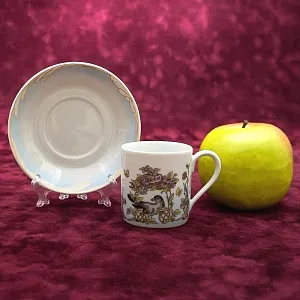 Коллекционная Кофейная пара «Октябрь» Фарфор HUTSCHENREUTHER Германия