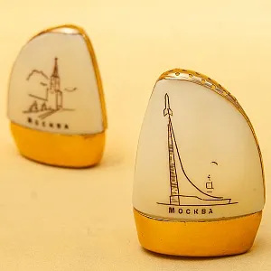 Винтажный Набор для специй «Солонка и Перечница» Москва, СССР - 60 гг.