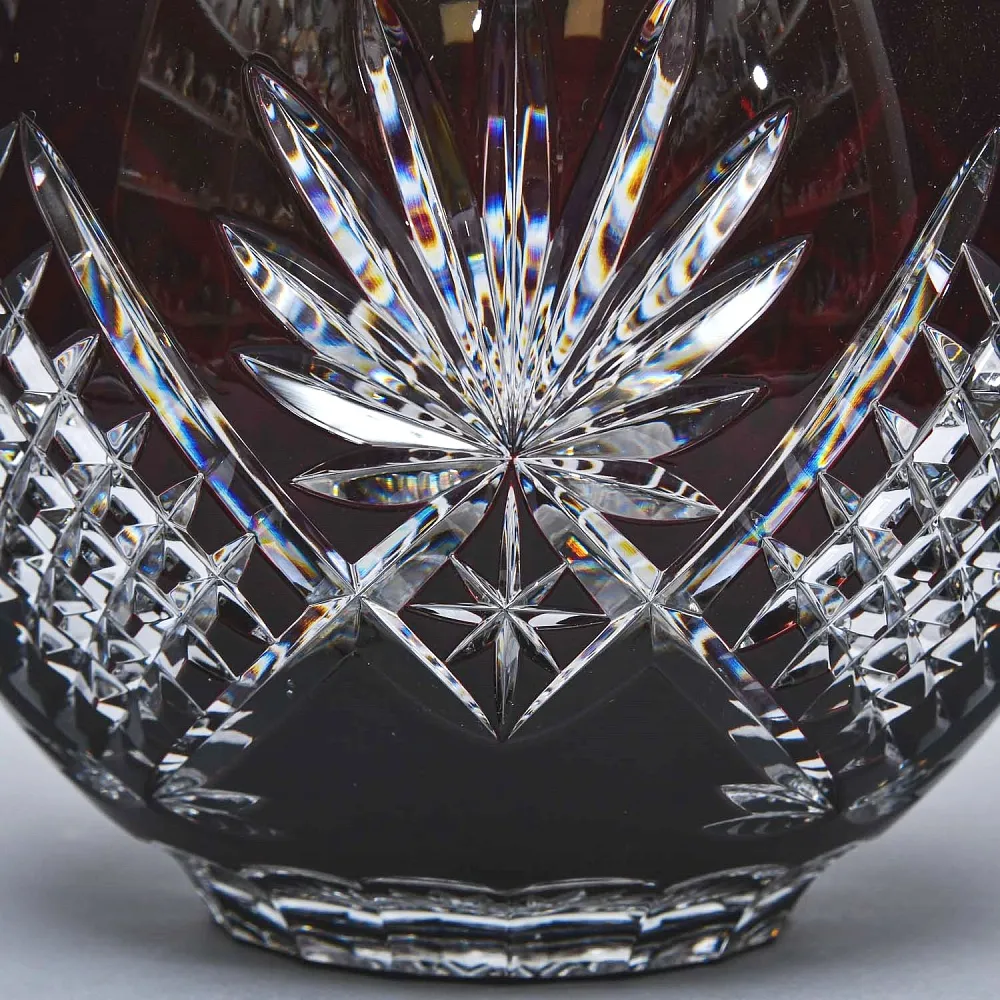 Редкость! «Рубиновый Хрусталь» Набор Крюшонница с Чашками, DOROTHEENHUTTE Германия.