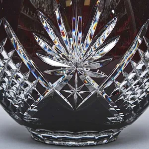 Редкость! «Рубиновый Хрусталь» Набор Крюшонница с Чашками, DOROTHEENHUTTE Германия.