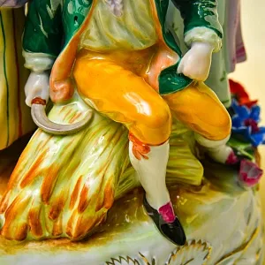 Редкость!!! Большая Фарфоровая Ваза «УРОЖАЙ», PLAUE Германия середина ХХ века.