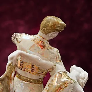 Авторская Коллекционная Фарфоровая статуэтка «Испанский танец», СССР ЛЗФИ, 1967 - 1983 годы.