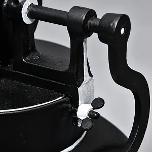 Большая Старинная Кухонная Механическая Маслобойка, Металл, Англия середина ХХ века. 